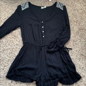 Long sleeved Roxy romper